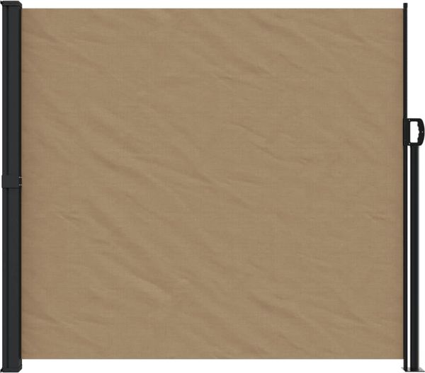 vidaXL Seitenmarkise Ausziehbar Taupe 180x600 cm 4004544 Bild 3
