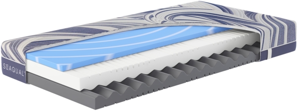 Hn8 Kaltschaum-Matratze "Ocean Clean KS", H2, 120 x 200 cm, Höhe: ca. 21 cm