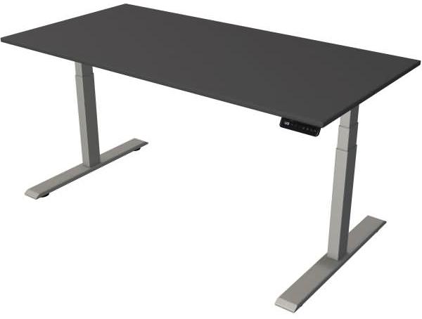 Kerkmann Steh-/Sitztisch Move 2 elektrisch Fuß silber 160x80x63-127cm