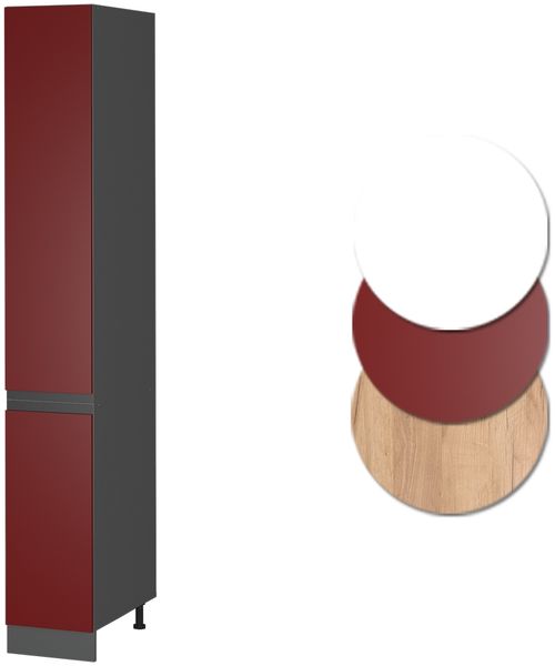 Apothekerschrank R-Line Rot 30 cm J-Shape Vicco Bild 6