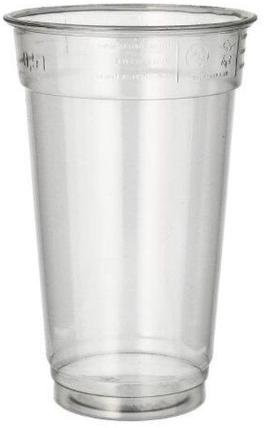 50 Trinkbecher "Hurricane", PET 0,5 l Ø 9,5 cm · 14,9 cm glasklar