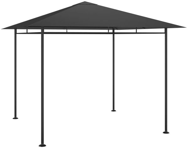 vidaXL Pavillon 3x3x2,7 m Anthrazit 180 g/m² 313920