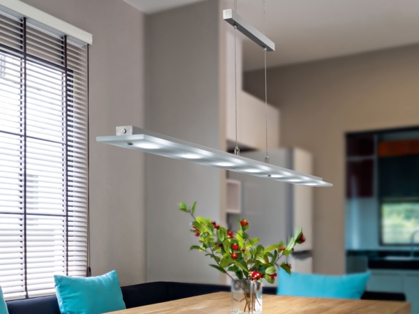 Fischer & Honsel 69540 Pendelleuchte Largo mattnickel, chrom