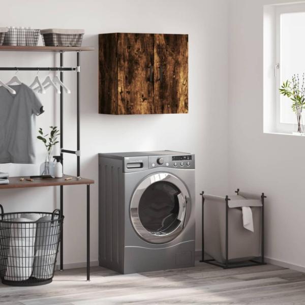 vidaXL Wandschrank Räuchereiche 60x31x60 cm Holzwerkstoff 829977