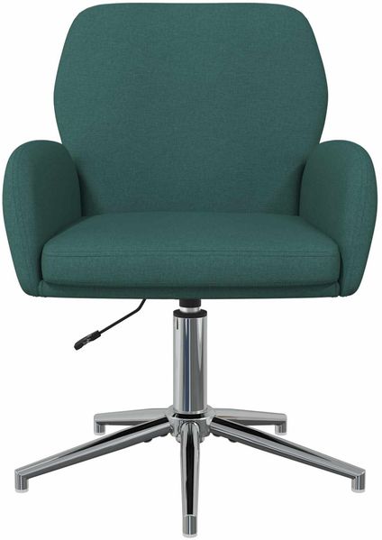 vidaXL Drehstühle 4 Stk. 54 x 58 x 90 cm Dunkelgrün Stoff 3428307 Bild 3