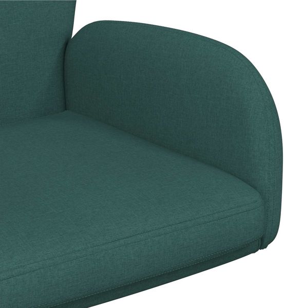 vidaXL Drehstühle 4 Stk. 54 x 58 x 90 cm Dunkelgrün Stoff 3428307 Bild 6