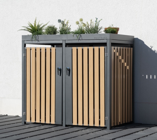 Westmann Metall Mülltonnenbox Planta | 2x240 L |