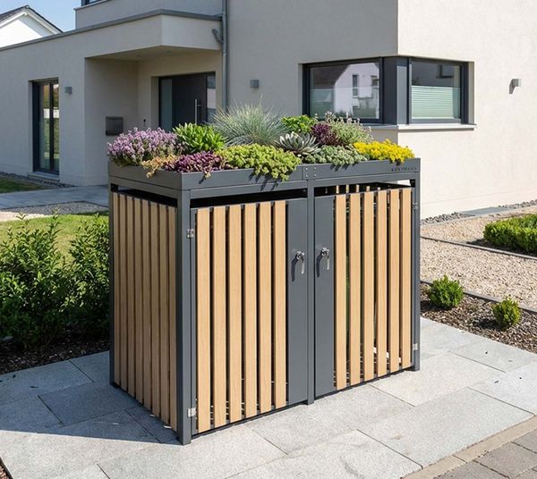 Westmann Metall Mülltonnenbox Planta | 2x240 L |