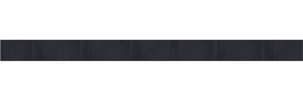 vidaXL Teppich Rechteckig Schwarz 70x1000 cm Bambus 376894 Bild 2