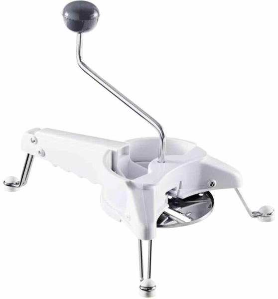 Küchenreibe klassisch weiß mit 3 Füßen Bild 1