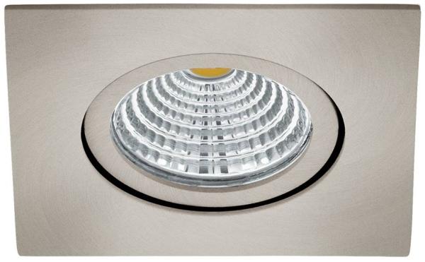 Eglo 98308 Hochvolt LED Einbauleuchte SALICETO nickel-matt 4000K L:8,8cm B:8,8cm H:4,2cm schwenkbar