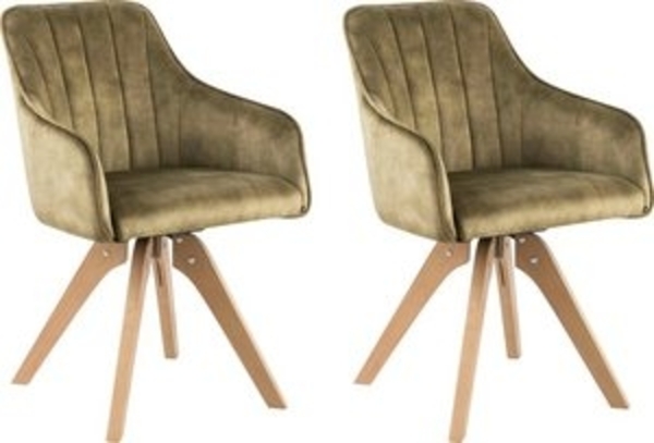 Home affaire Drehstuhl Sa Calobra (Set, 2 St), mit Rückensteppung Bild 6