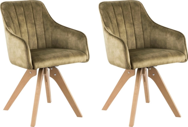 Home affaire Drehstuhl Sa Calobra (Set, 2 St), mit Rückensteppung Bild 5