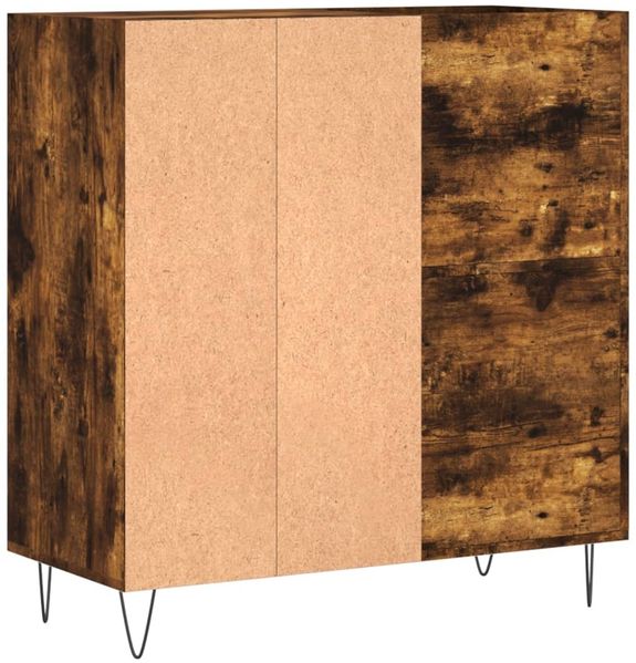vidaXL Plattenschrank Räuchereiche 84,5x38x89 cm Holzwerkstoff 831777 Bild 6