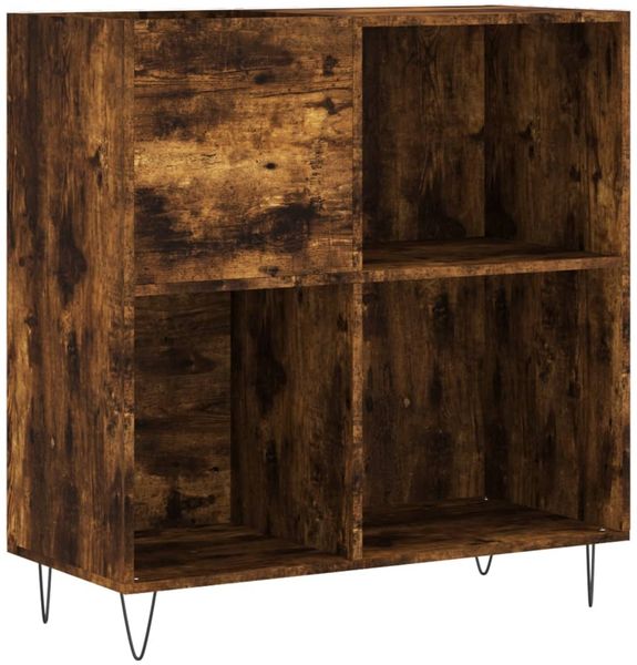 vidaXL Plattenschrank Räuchereiche 84,5x38x89 cm Holzwerkstoff 831777 Bild 2