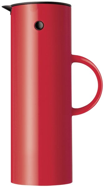 Stelton 'EM77' Isolierkanne, Rot, 1,0 l, 10,5 x 30 cm
