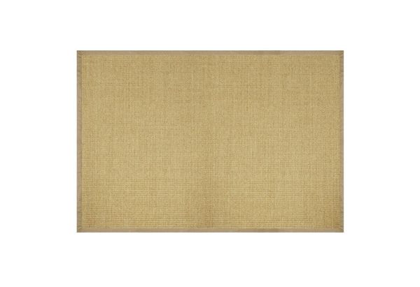 Karat Sisalteppich Havanna Natur mit farbiger Bordüre, verschiedene Größen & Farben, rechteckig, Höhe: 6 mm