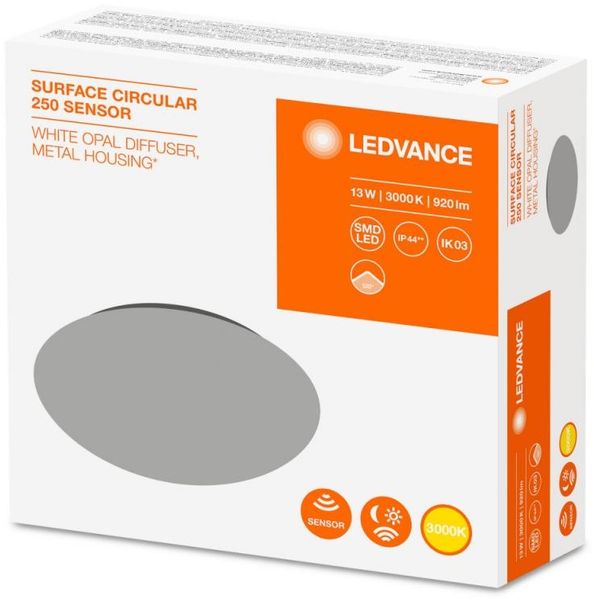 Ledvance DECKEN/WL. 250 13W 830 BWM (SURFACE CIRCULAR LED) Bild 6