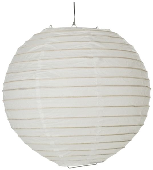 Reispapier-Pendelleuchte Ø48 cm natur