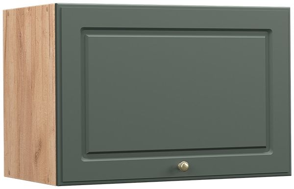 Hängeschrank Fame-Line Grün-Gold Landhaus 60 cm Flach Vicco