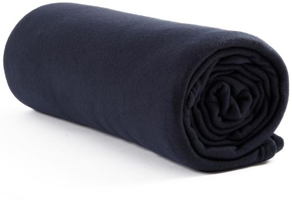 Estexo Fleecedecke, Polar navy blue, 130x170 cm