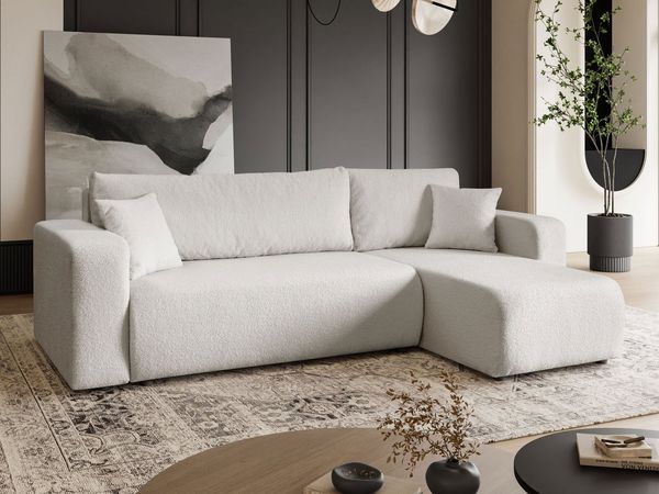 Lookway Ecksofa VESPO L – Moderne Wohnlandschaft in L-Form mit Schlaffunktion, 267x83x143 cm
