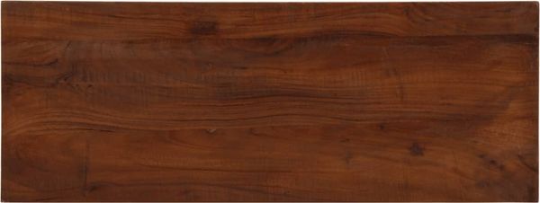 vidaXL Tischplatte 70x20x3,8 cm Rechteckig Altholz Massiv 371217