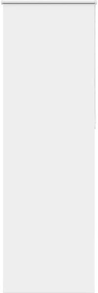 vidaXL Verdunkelungsrollo Weiß 70x230cm Stoffbreite 65,7 cm Polyester 4011980
