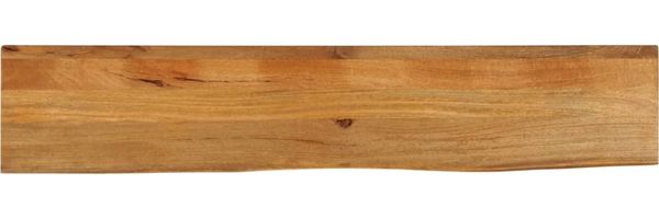 vidaXL Tischplatte mit Baumkante 140x20x2,5 cm Massivholz Mango 370519