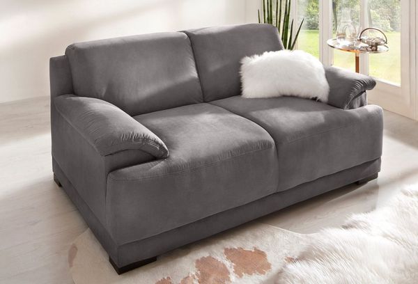 Home affaire 2-Sitzer Telos, Boxspring-Federung toller Sitzkomfort, zeitlos & komfortabel, mit Boxspring-Federung