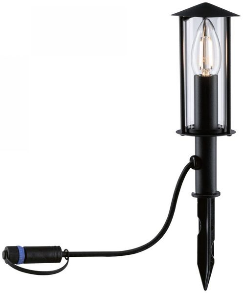 Paulmann No. 94323 Plug&Shine Poller Classic Mini IP44 24V Anthrazit E14 22cm