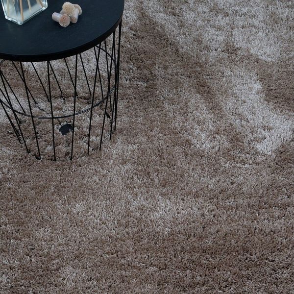 Consilio Concept Designteppich MONA Teppich Wohnzimmer Hochflor Shaggy langflorig handgefertigt