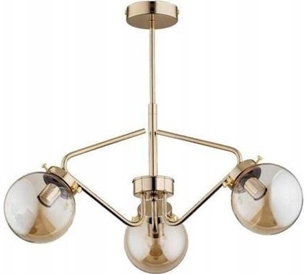Hängeleuchte Alfa Barsum 3-Punkt gold 27583