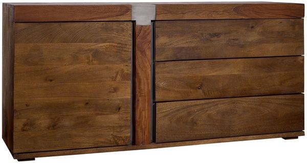 Sideboard Mango 160x45x75 braun lackiert Amsterdam #10