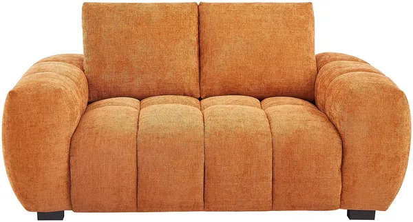 Vente-unique - BERENIA Sofa Stoff Rot - B 105 cm x H 81 cm x L 168 cm