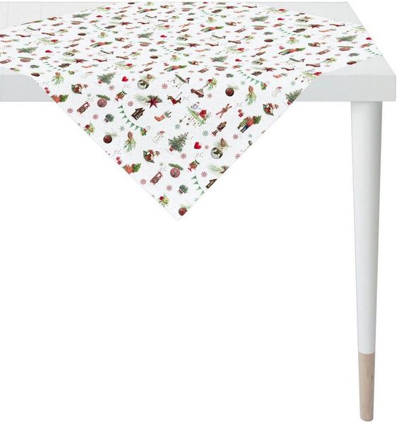 APELT Mitteldecke 6200 WINTERWELT, Weihnachtsdeko, Weihnachten (1-tlg), Digitaldruck