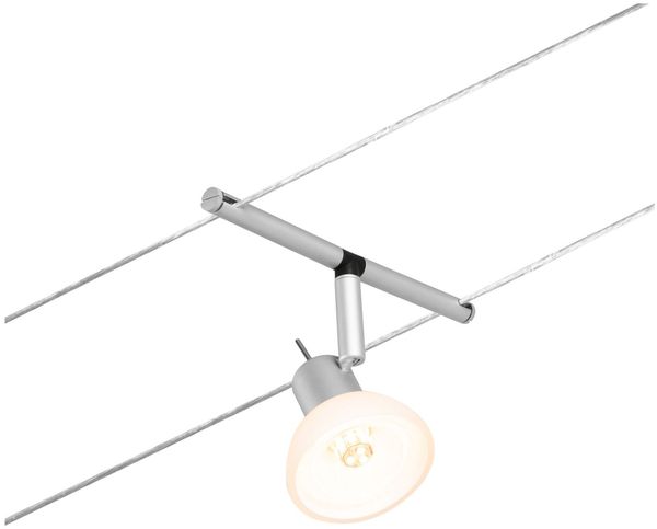 Paulmann No. 94449 Seilspot Sheela Chrom matt ohne Leuchtmittel max. 10W GU5,3 DC 60VA