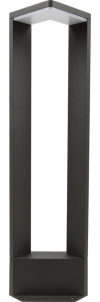 Heitronic Nr. 37268-HE Outdoor LED Sockelleuchte Bonita 60 anthrazit IP54