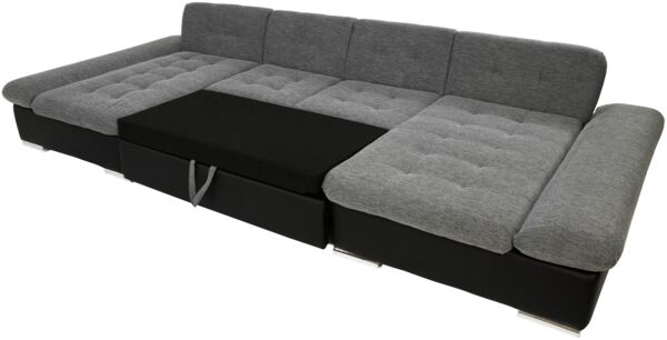 Wohnlandschaft Alia Premium (Farbe: Maya 09 + Mokka 71) Bild 3