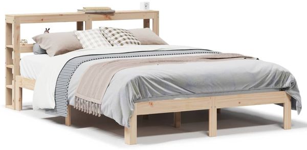 Doppelbett, Bettgestell Modernen mit Kopfteil ohne Matratze 140x200 cm d884e