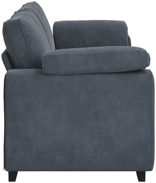 vidaXL 3-Sitzer-Sofa Dunkelgrau 220x77x82 cm Samt 4105278 Bild 5