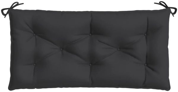 vidaXL Gartenbank-Auflagen 2 Stk. Schwarz 100x50x7 cm Oxford-Gewebe 361666 Bild 5