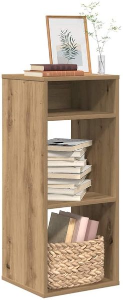 vidaXL Bücherregal Artisan-Eiche 34x31x80 cm Holzwerkstoff 860282