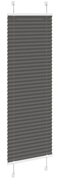 vidaXL Plissee Schwarz 50x150 cm Stoffbreite 49,4 cm Polyester 4015133 Bild 3