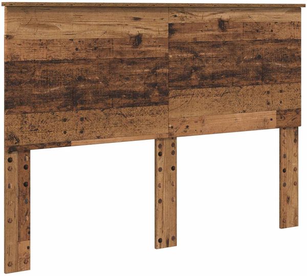 vidaXL Bettrahmen Altholz 140 x 190 cm Massives Kiefernholz 3411017 Bild 5