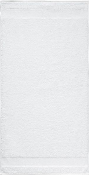 Cawö Duschtuch NIDE, B 70 cm, L 140 cm, Weiß, (1-St), 100 % Baumwolle