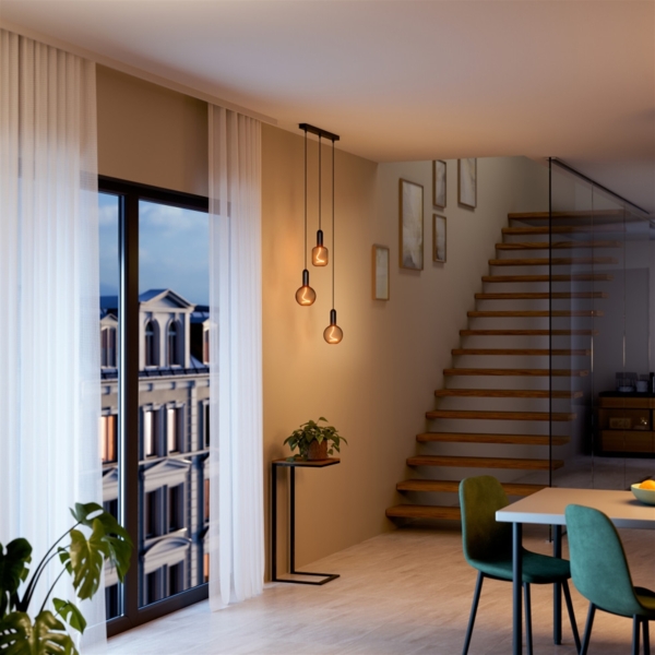 Osram LED Dekoleuchtmittel E27 Globe schwarz 3,5W dimmbar warmweiß Bild 6