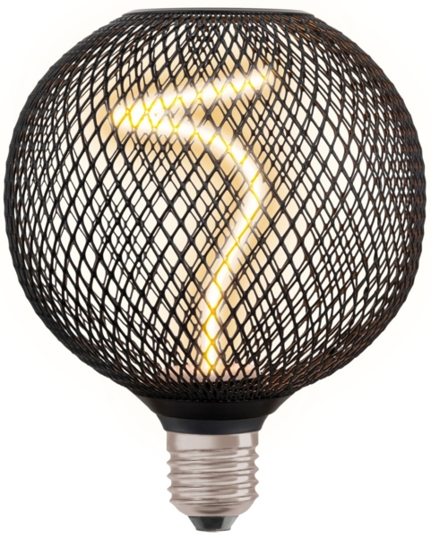 Osram LED Dekoleuchtmittel E27 Globe schwarz 3,5W dimmbar warmweiß Bild 1