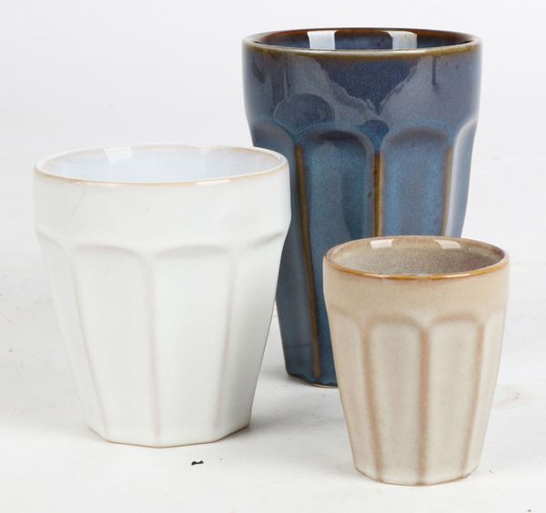 12x Keramik Kaffeetasse 250 ml „VENEDIG“ verschiedene Designs spülmaschinenfest und mikrowellengeeignet für Kaffee, Tee oder Kakao im Alltag und Büro