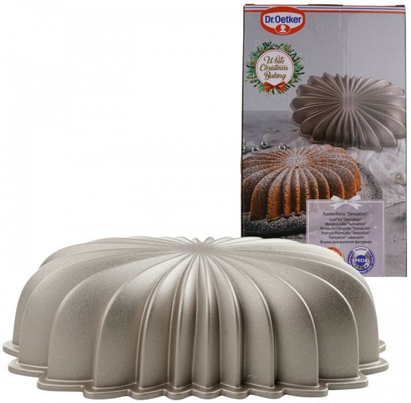 Kastenform Backform Kuchenform Back-Kunst 27cm Aluguss Dr. Oetker 2554